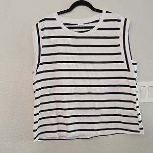 Women's Amazon Striped Sleeveless Top